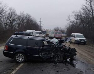 На Буковині в автомобільній аварії постраждала дитина (фото)