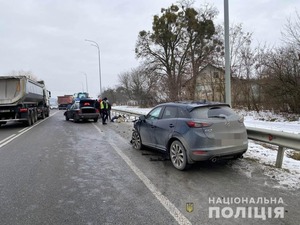 На трасі «Київ–Чоп» сталася ДТП (ФОТО)