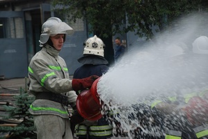 Для львівських рятувальників  відбулися заняття в школі оперативної майстерності (фото)