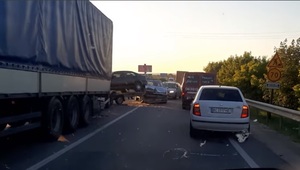 У Львові сталася потрійна ДТП (відео)