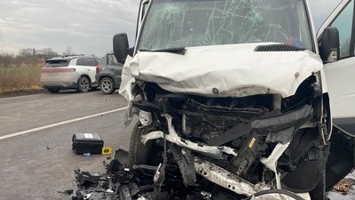 На трасі «Мукачево–Львів» сталася ДТП з багатьма постраждалими