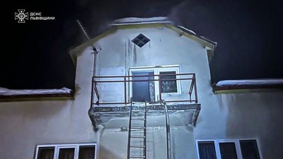 У Львівській області горів житловий будинок