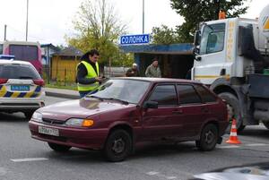 На об’їзній Львова водій автомобіля на російських номерах збив жінку (ФОТО, ВІДЕО)