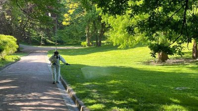 З понеділка у Львові продовжать весняну акарицидну обробку парків