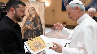 Зеленський подарував Папі Римському унікальну ікону