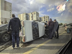 Відео моменту масштабної ДТП у Львові