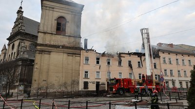 У Львові через російську атаку зафіксовані масштабні руйнування в різних районах міста