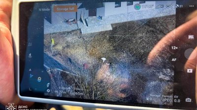 На Хмельниччині служби виявляють підпали сухої трави за допомогою дронів