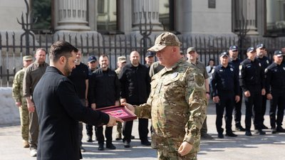 Вибухотехнік поліції Львівщини удостоєний звання Герой України