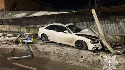 У Львові пʼяний водій скоїв ДТП