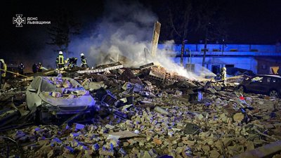 На Львівщині на місці вибуху виявлено тіло загиблого чоловіка