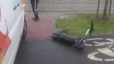 У Львові у ДТП постраждав водій електросамоката