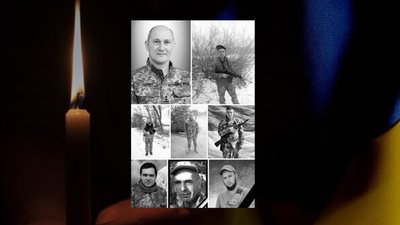 Вісьмох синів України сьогодні проводжає в останню путь Львівщина