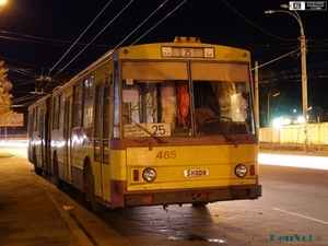 Тролейбус №25 курсуватиме за зміненим маршрутом у ці вихідні