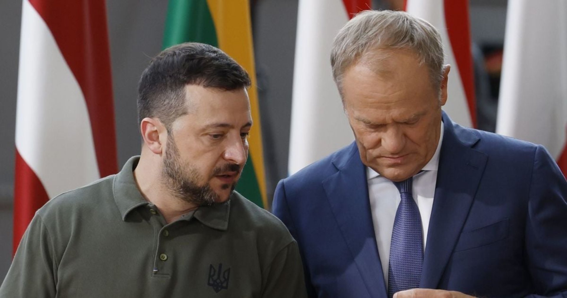 Після диверсії в Польщі Зеленський і Туск домовились про створення спільної групи для запобігання диверсій з боку РФ