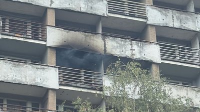 У Львові поліція встановлює причину пожежі в одному з готелів