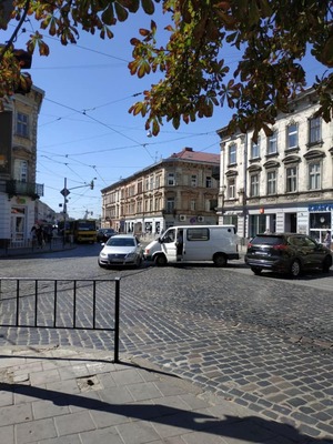 Опубліковано відео моменту ДТП у Львові