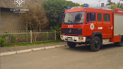 На Львівщині горів житловий будинок (ФОТО)