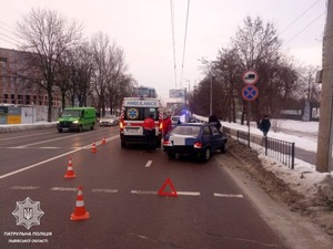 У Львові сталася ДТП з потерпілими (ФОТО)