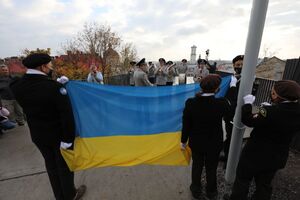 У Львові пластуни урочисто підняли Державний Прапор (фото, відео)