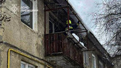 На Львівщині горіла квартира