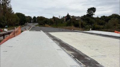 На Львівщині відновлюють ремонт мосту через Західний Буг