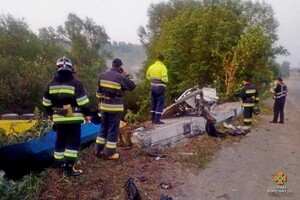 На Тернопільщині перекинулася цистерна з газом (фото)