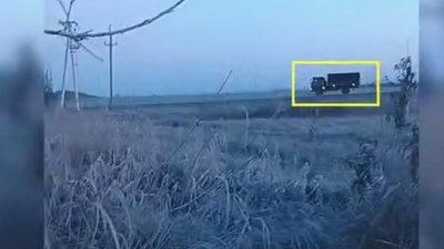 Розвідка знищила КамАЗ з російськими солдатами на Кубані