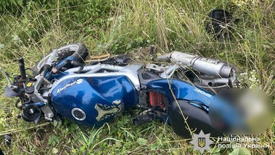 На Франківщині у ДТП загинув мотоцикліст