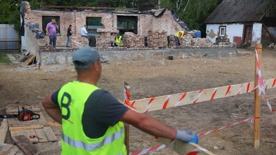 У Львові під час відновлення музею Романа Шухевича будівельники натрапили на ймовірну криївку