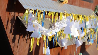 У Львові відбулася акція «Ангели пам’яті» на Меморіалі пам’яті Героїв Небесної Сотні