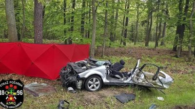 У Польщі у страшній ДТП загинули двоє українців (ФОТО)