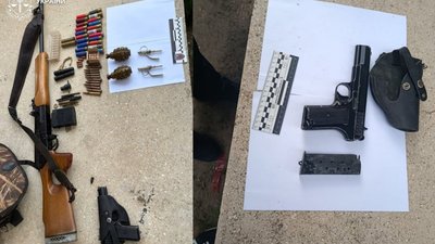 На Львівщині 15-річний хлопець повідомив поліцейським про наявність зброї та боєприпасів у будинку батька
