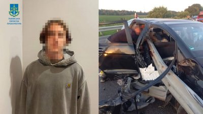 На Львівщині затримали 17-річного винуватця ДТП, у якій загинуло двоє людей