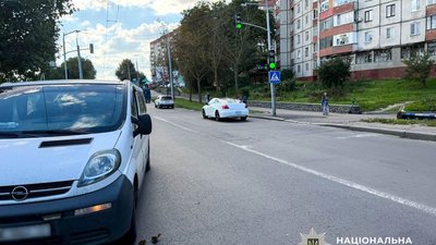 У Рівному водій збив 9-річного хлопчика, який вийшов на дорогу на червоний сигнал світлофора