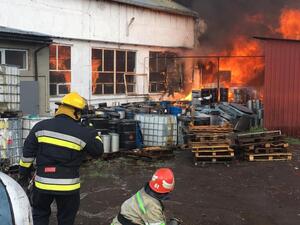 Під час пожежі у Чишках постраждали двоє людей (фото)