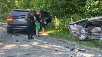 На Львівщині у ДТП постраждав водій автомобіля