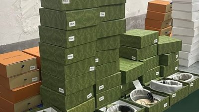 Львівські митники виявили у фурі контрабанду брендових товарів