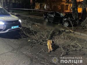 У Миколаєві сталася смертельна ДТП: автомобіль "BMW" в’їхав у дерево (ФОТО)