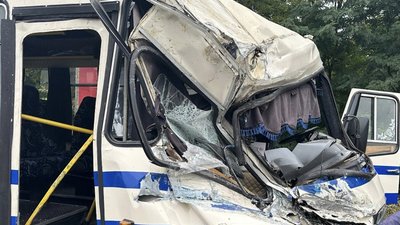 У ДТП на Львівщині постраждали вісім пасажирів маршрутки