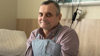 У Львові пересадили серце батькові двох військових, який пережив інфаркт через хвилювання за сина