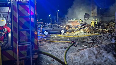 На Львівщині на місці вибуху завершено пошуково-рятувальні роботи