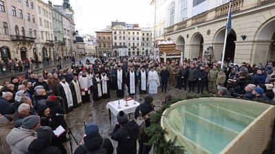 У Львові на Водохреща освятять воду на пл. Ринок