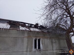 Під час пожежі, у будинку на Львівщині загинуло подружжя (фото)