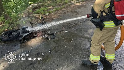 У Львові горів електровелосипед