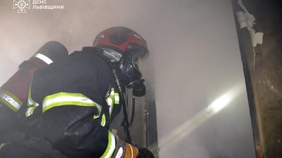 На Самбірщині горів житловий будинок