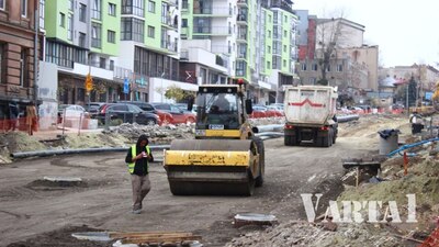 У Львові досі триває ремонт вулиці Шевченка: які роботи проводять (ФОТО, ВІДЕО)