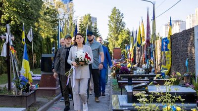 Світлана Тихановська прибула з першим візитом до України
