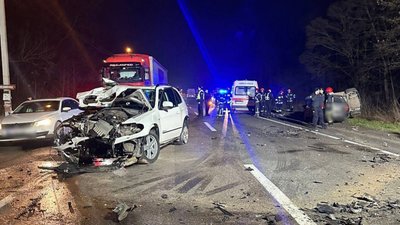 Смертельна ДТП під Городком: Водій BMW X5 під час обгону спричинив масову аварію, загинув 33-річний чоловік