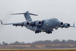 До міста Лева завітав "Boeing C-17A Globemaster III"